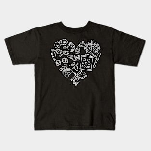 Optician Ophthalmologist Heart Kids T-Shirt